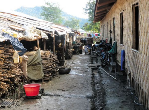 View outside of the orphanage